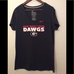 EUC Women’s Georgia Bulldogs Nike Tee Sz XXL